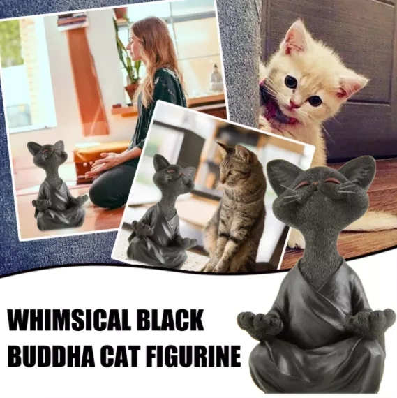 (❤️Mother's Day Promotion - 49% OFF NOW)Happy Buddha Cat【BUY 3 FREE SHIPPING】
